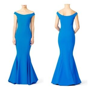 Chiara Boni Royal Blue Sleeveless Wedding Gown